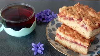 Песочный Пирог из Детства 🍰 Тёртый Пирог с Вареньем