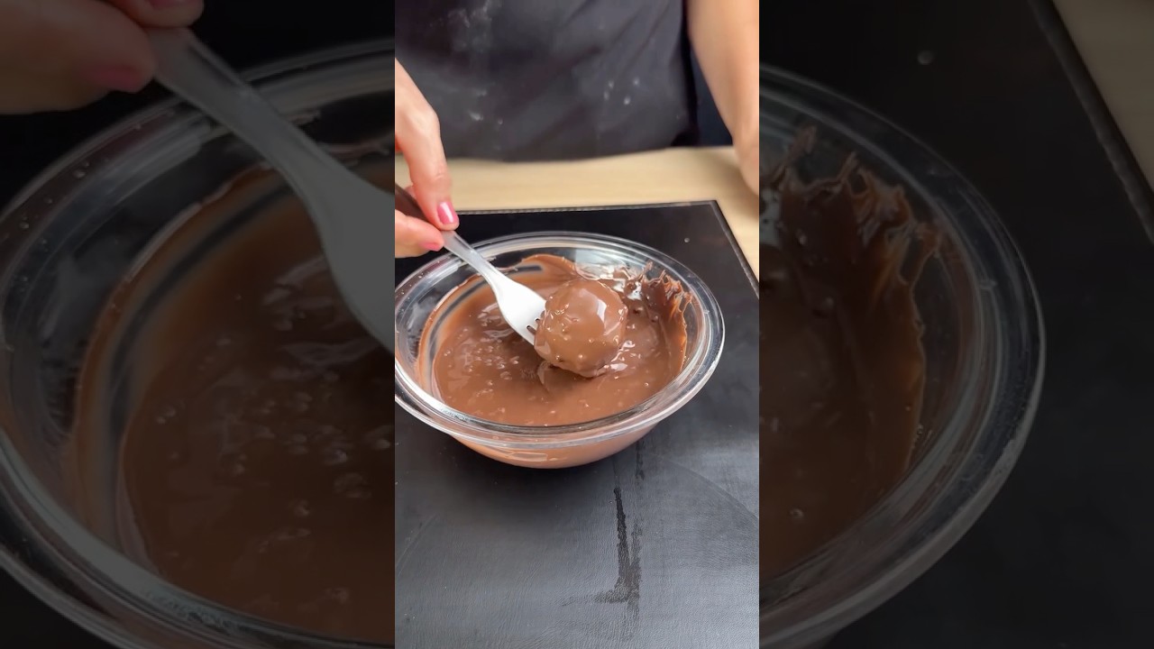 DIY 3-Ingredient Ferrero Rocher Chocolate Balls! #HomemadeCandy #EasyTreats #ChocolateLover