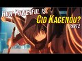 ALL POWERS & ABILITIES OF SHADOW EXPLAINED - How Powerful is Cid Kagenou?