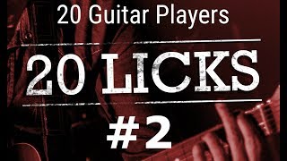 20 Guitar Players 20 Licks - #2 B.B. King
