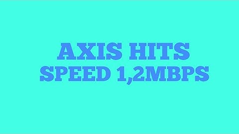 CONFIG AXIS HITS(HTTP INJECTOR)FULL SPEED,FASH CONECT, DAN SEMOGA LIMIT GEDE.
