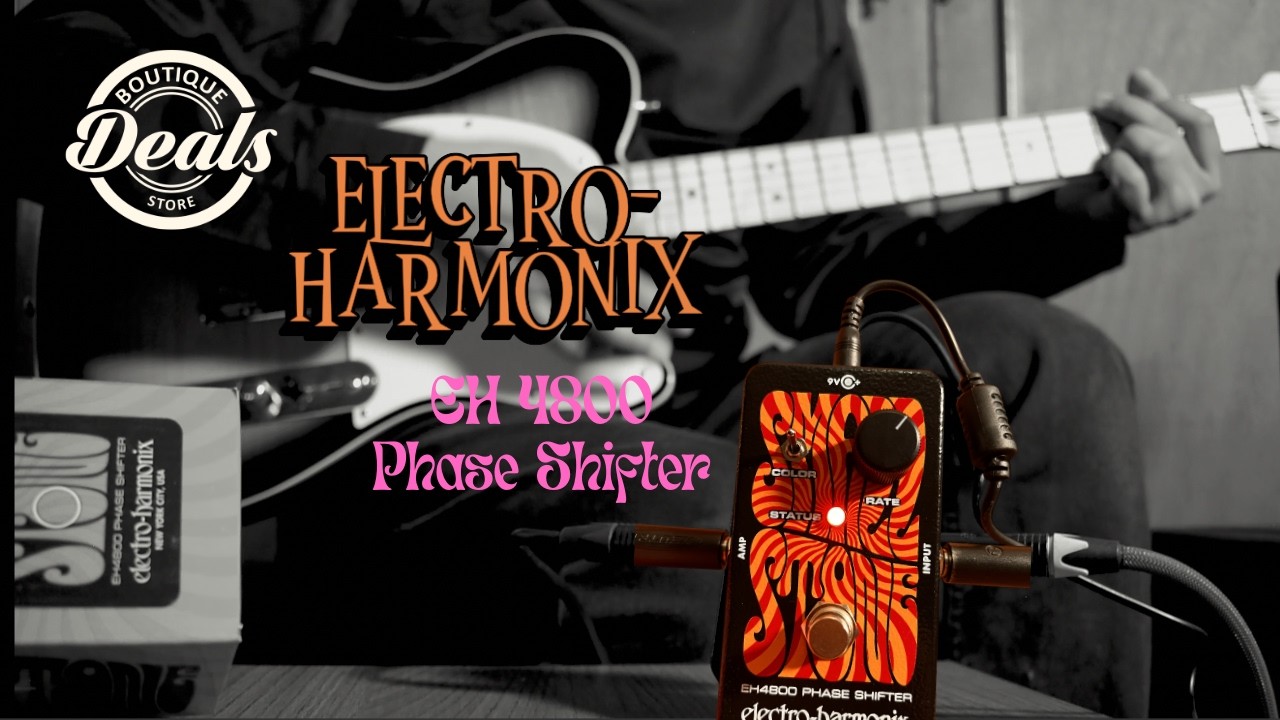 REVIEW Electro-Harmonix EH4800 Phase Shifter - YouTube