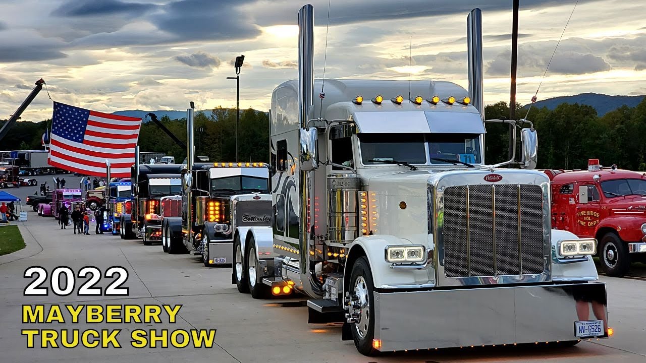 Truckshow Ciney 2023 with Scania V8 open pipes sound and other beautiful sounding trucks