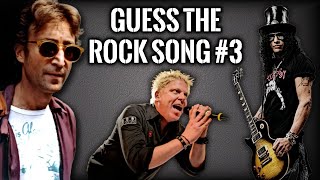 Guess the Rock Song #3 | QUIZ