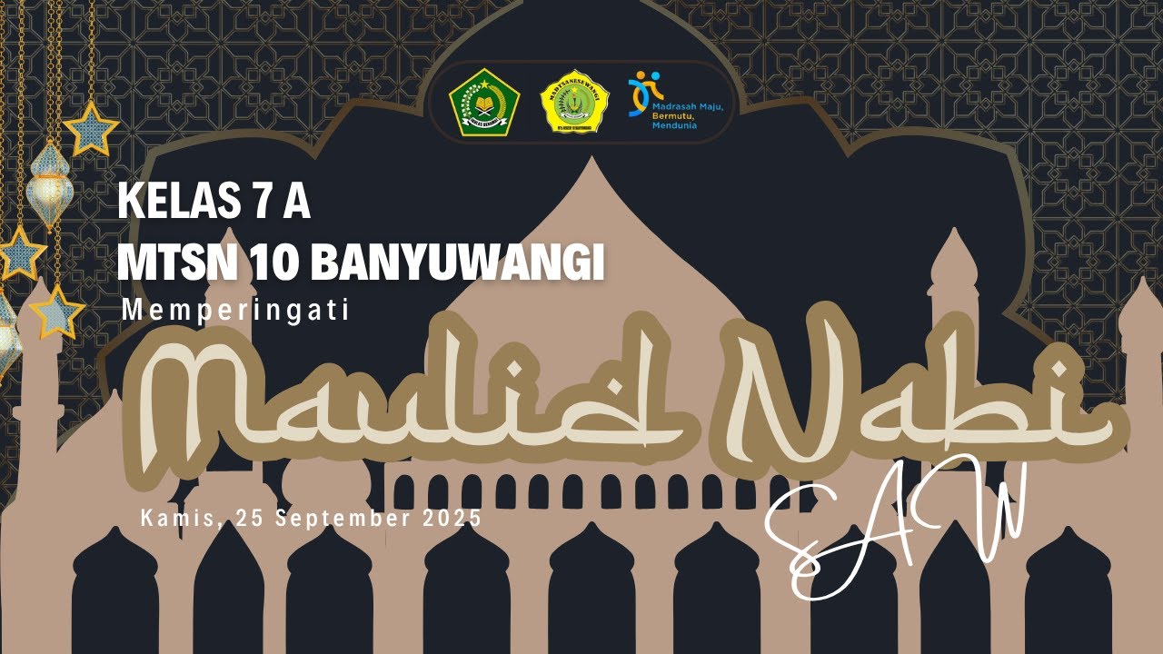 Kelas 7A Memperingati Maulid Nabi Muhammad SAW Tahun 2025