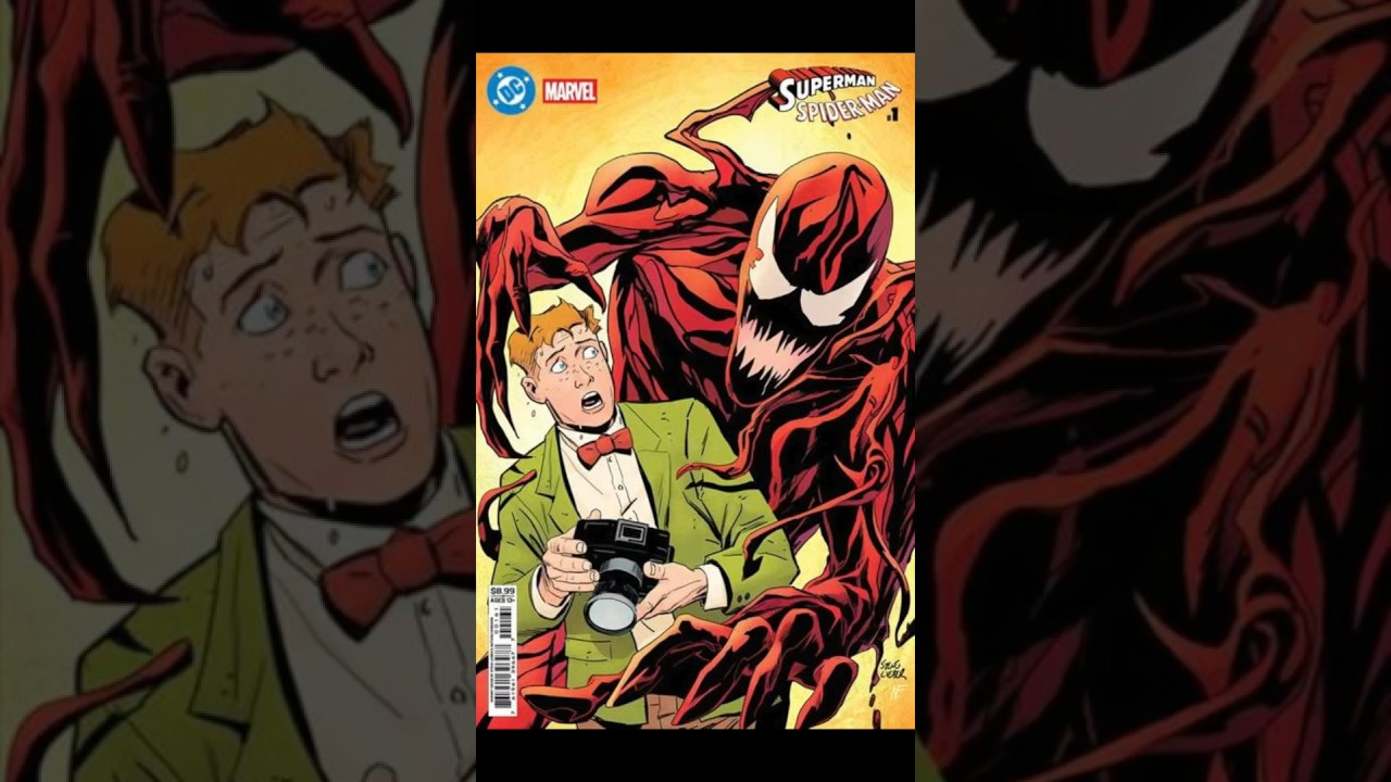 JIMMY OLSEN MEETS CARNAGE #dc #dccomics #jimmyolsen #carnage #mattfraction