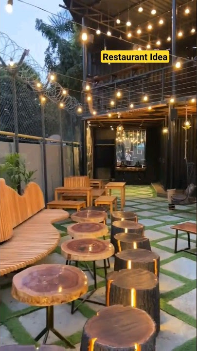 Restaurant Idea | small cafe | Restaurant Design | # cafe #restourant