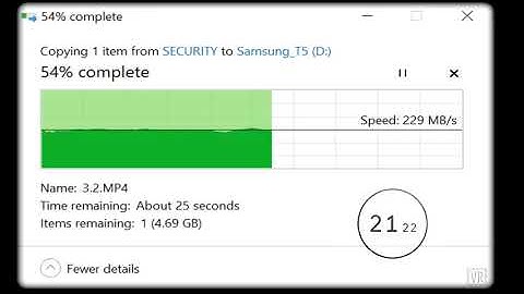 Samsung T5 Ssd Speed Test, Transfer 10 gb File🔥🔥