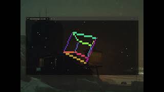FastTerminal for Java — Real-Time 3D Rotating Wireframe Cube (120 FPS) Wealth