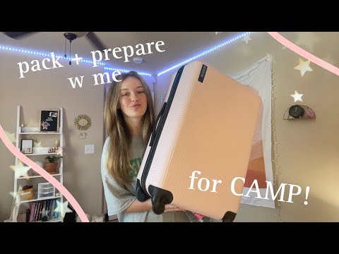 pack + prepare with me for camp !! || tips for packing