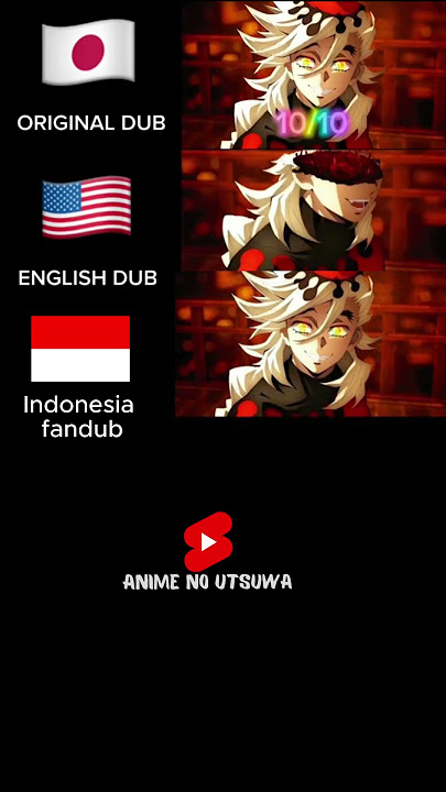 Kokushibou dan Douma Berbagai Bahasa l Akaza Merinding #demonslayer  #kokushibo #dubbing
