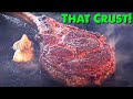 How To Cook A Tomahawk Ribeye on the Blackstone Griddle! | Perfect Steak Crust | Ballistic BBQ