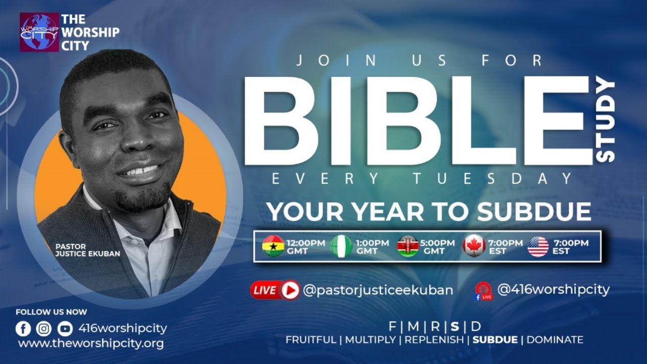 Bible Study - January 13, 2026