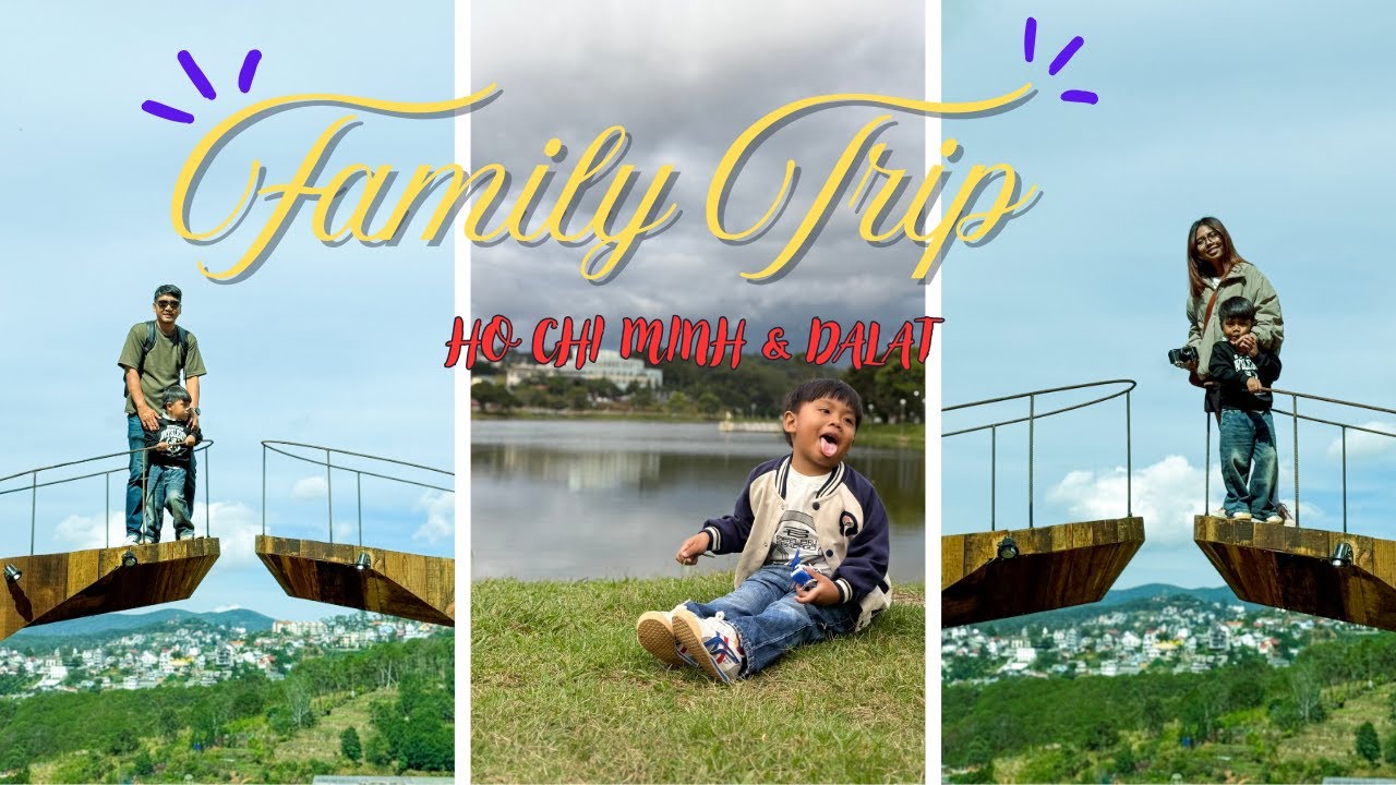 ដំណើរកំសាន្តទៅទីក្រុងហ៊ូជីមិញ និង ដាឡាត់ || Travel To Ho Chi Minh & Dalat