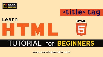 title tag in HTML | 2025 | Beginners | Tutorial