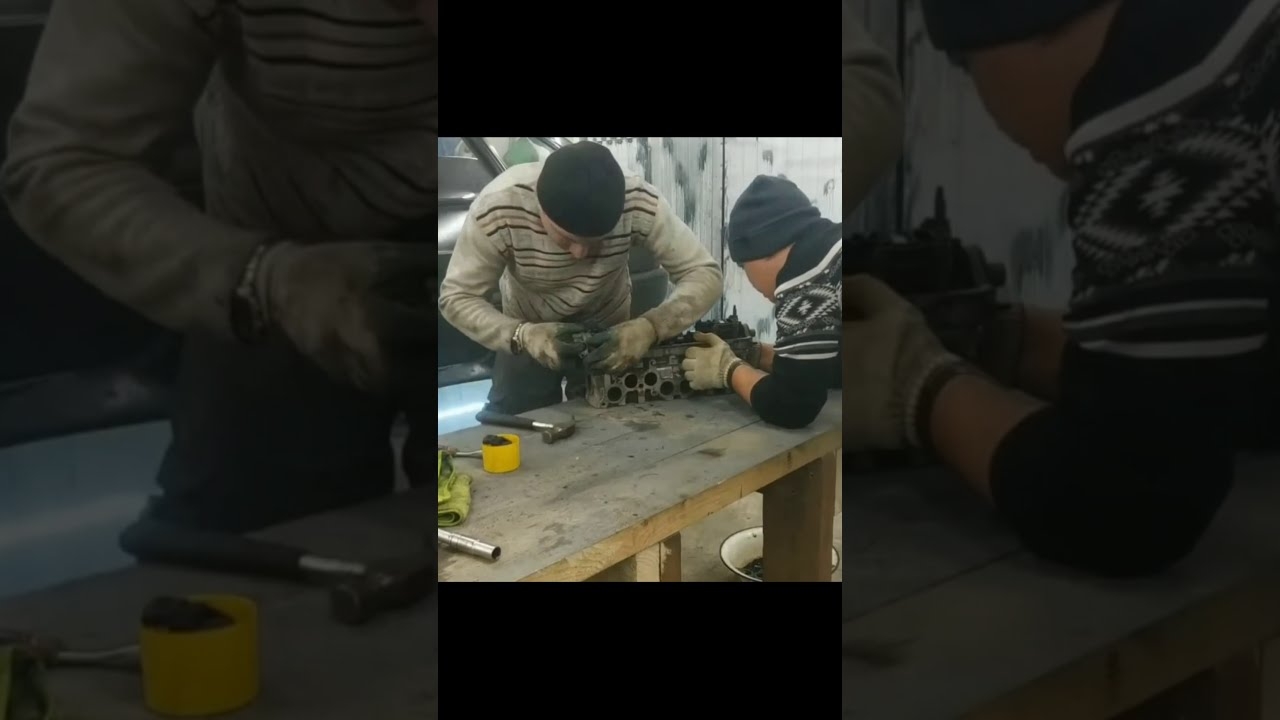 #Shorts Разборка головки блока ваз 2114 - YouTube