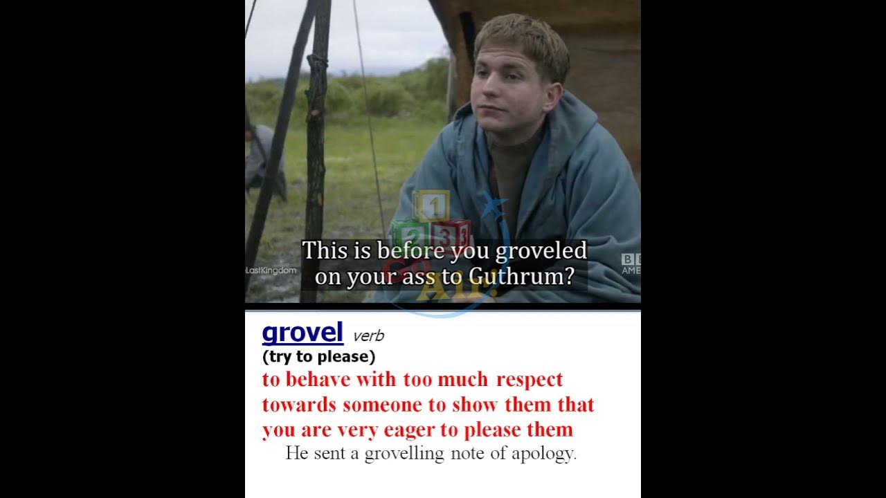 Grovel - Meaning, Pronunciation, Usage | Learn English Vocabulary | ️