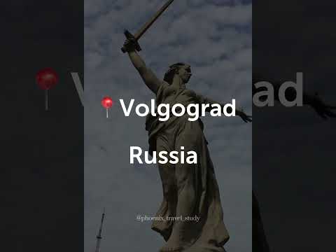 Volgograd in Russia💙 #studyabroad #travel #travelvlog #tour