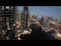 Dubai Marina Timelapse 4K