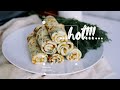 Сырные блинчики с зеленью / Cheese pancakes with herbs