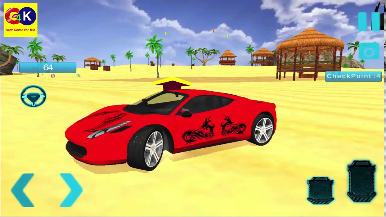 Water Surfer Car Floating Race ✓ Android IOS GamePlay ✓ Game for Kid