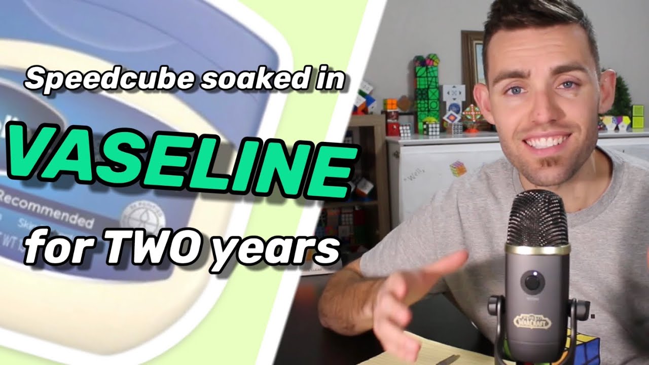 Does VASELINE Actually Eat Plastic from Speedcubes? YouTube