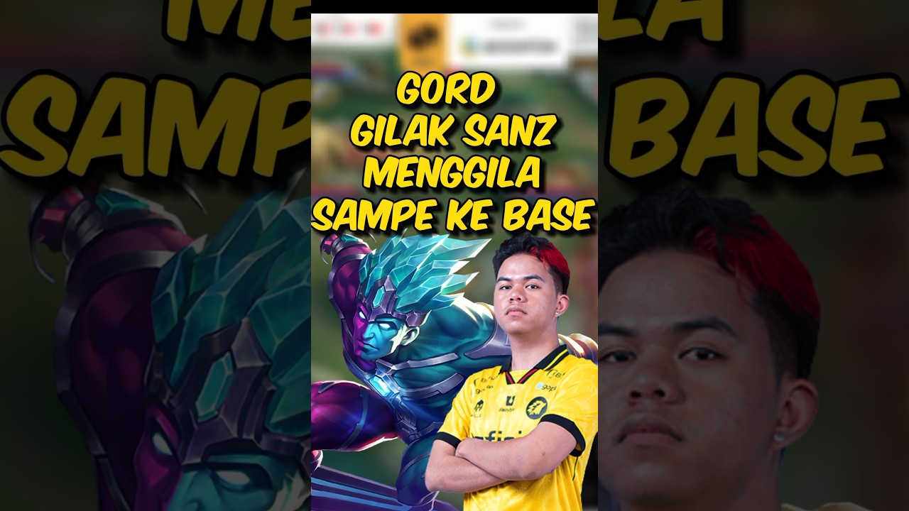 Gord Gilak Sanzz Menggila Sampe Base🔥🔥Onic vs RRQ mpl s13 