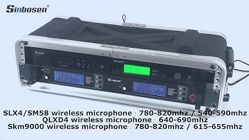 Wireless microphones rack-buy full set together to save your time!
