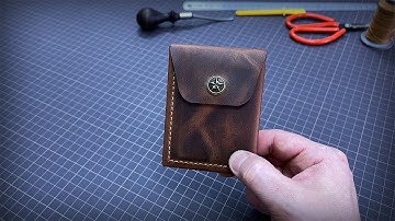 Leather wallet that flooded the entire Internet + Free Pattern