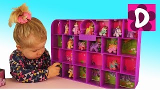 Распаковка Игрушек для Детей Обзор Пони Филли pony surprise box house unboxing