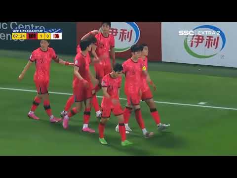 Piala Asia Piala U 23 Indonesia vs Korea Selatan Score 13 12