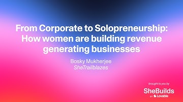 From Corporate to Solopreneurship: How women are building revenue generating businesses