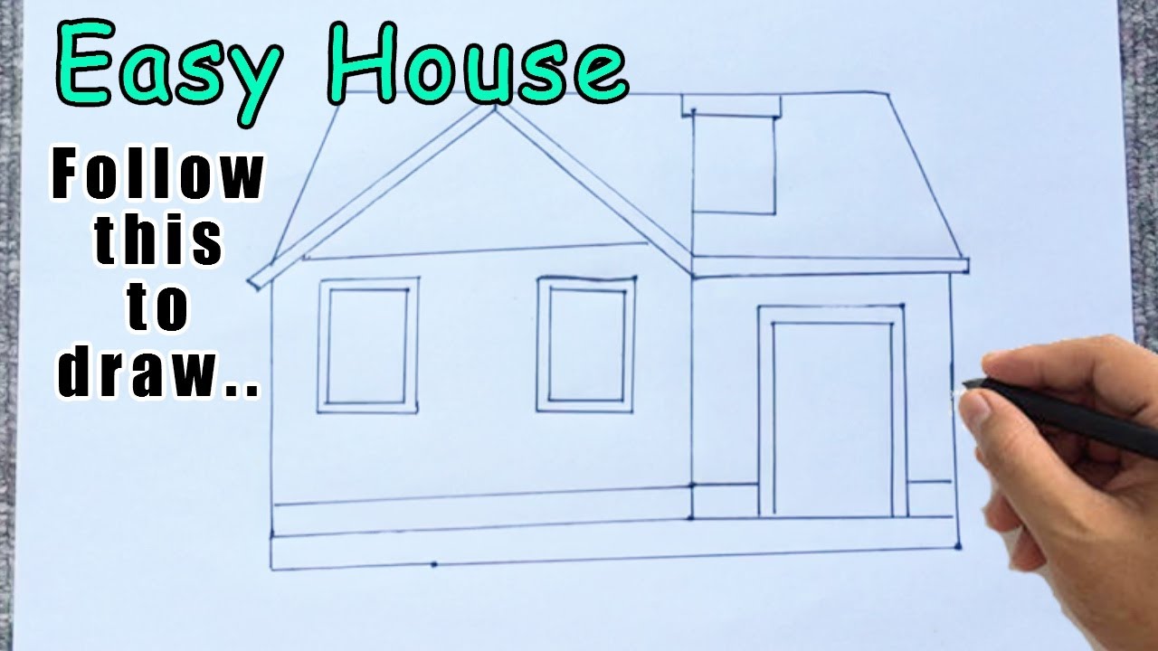 Download Jpg Black And White Arch Drawing Kid  Basic Sketch Of A House PNG  Image with No Background  PNGkeycom