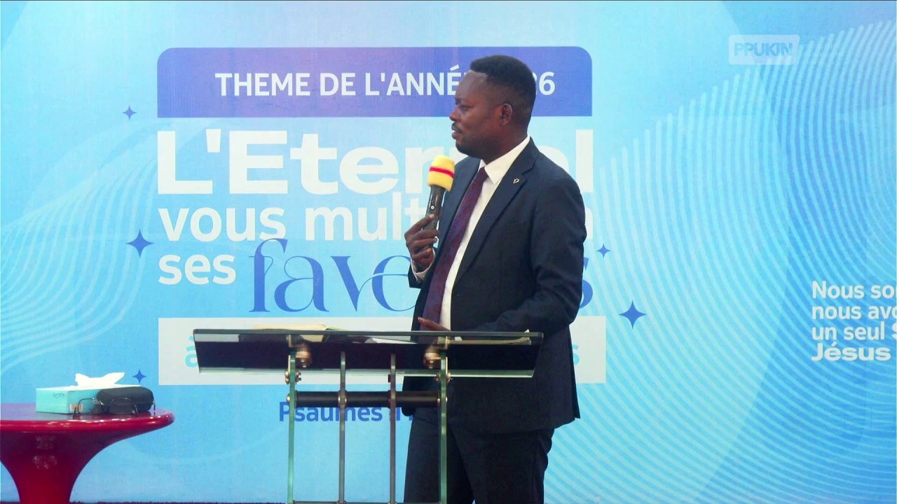 CULTE DOMINICAL du Dimanche 01/03/2026, Avec L'ancien Barthos BIKAKALA