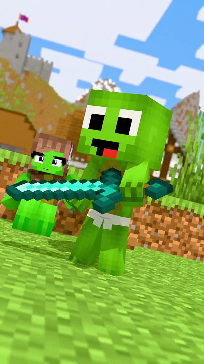 Maizen: JJ vs Mikey Family #mikey #jj #minecraftanimation #maizen  #minecraft