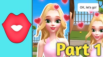 Perfect Date 3D Level 1-20 Gameplay Part 1 Walkthrough Solution || Kiss her level 1-20 Part 1
