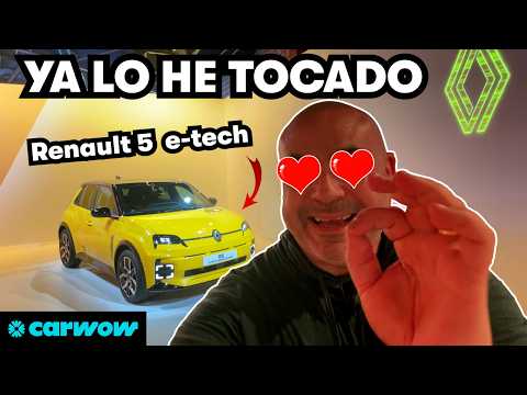 RENAULT 5 E-TECH 2024: YA ES OFICIAL y YA ME HE SUBIDO - ¡ESTA ES MI IMPRESIÓN!