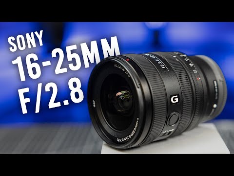 16-25mm? Sony's Newest G Lens!