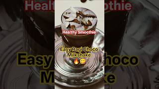 🥳Ragi Shake with nuts/Easy Ragi Choco Milkshake/healthy ragi milkshake#shortfeed#short #health#easy