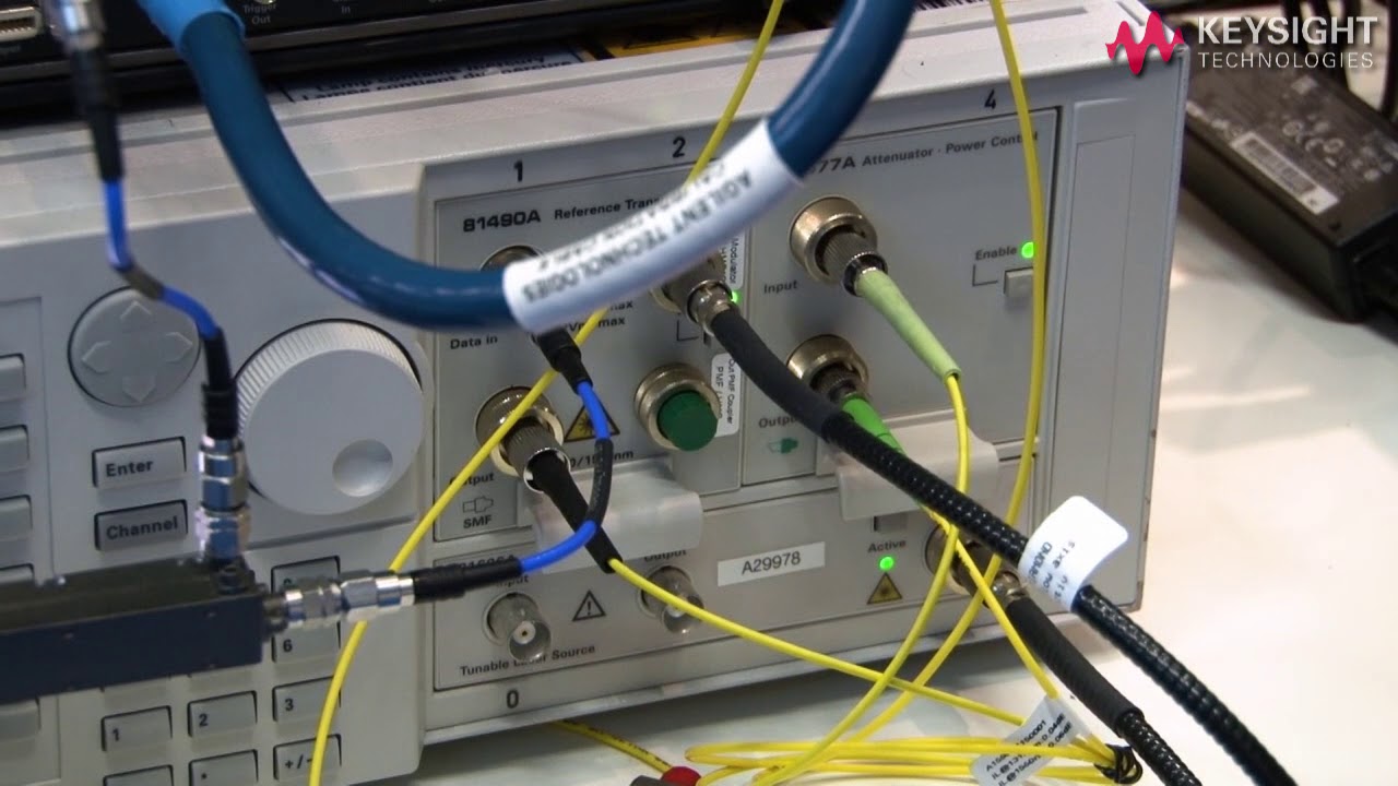 ECOC 2017 Demo: Fast, automated 400G optical receiver compliant test