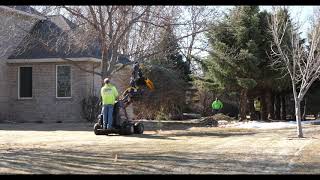 Celebrity Matt's Tree Service Running DitchWitch Zahn 300 with Dual Wheels and Quick Attach Mini Versa Grab Net Worth