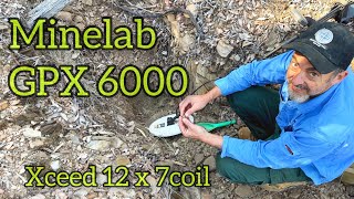 Minelab gpx 6000 & the nugget finder Xceed coil