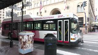 San Diego MTS Bus - Gillig Low Floor CNG 40' Route 929 #2237