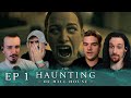 The haunting of hll house 1x1 reaction steven sees a ghost