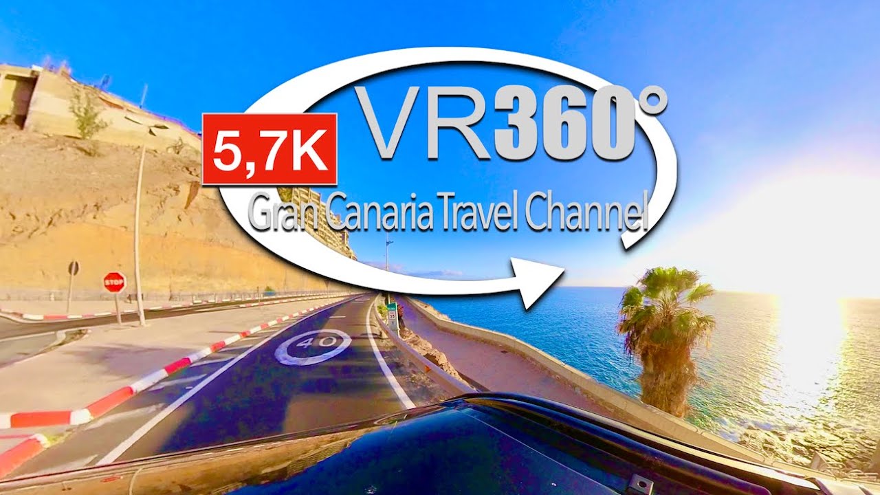 Watch VR 360° Virtual Reality Travel Drive of Gran Canaria's picturesque Highway GC-500 on YouTube Watch VR 360° Virtual Reality Travel Drive of Gran Canaria's picturesque Highway GC-500 on YouTube