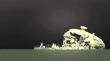 Comprehensive introduction to Thinking Particles DVD2 - Destruction project