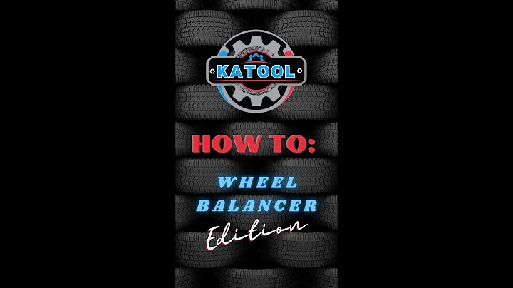 KATOOL Wheel Balancer: How to video