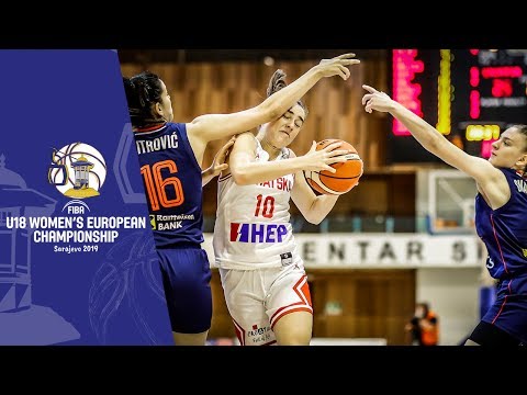 Croatia v Serbia - Full Game - FIBA U18 Women's European Championship 2019