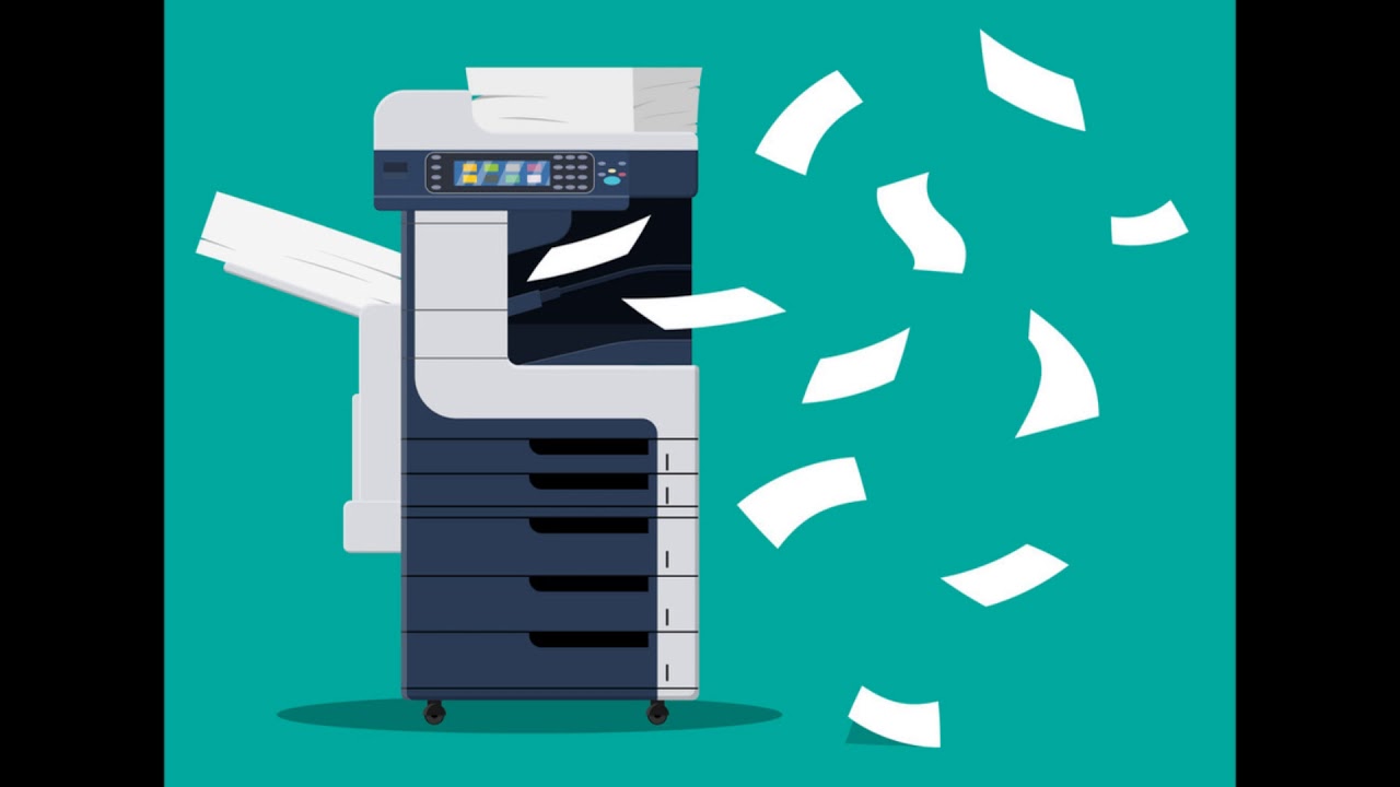 photocopy (Xerox) machine free sound (HD) - YouTube
