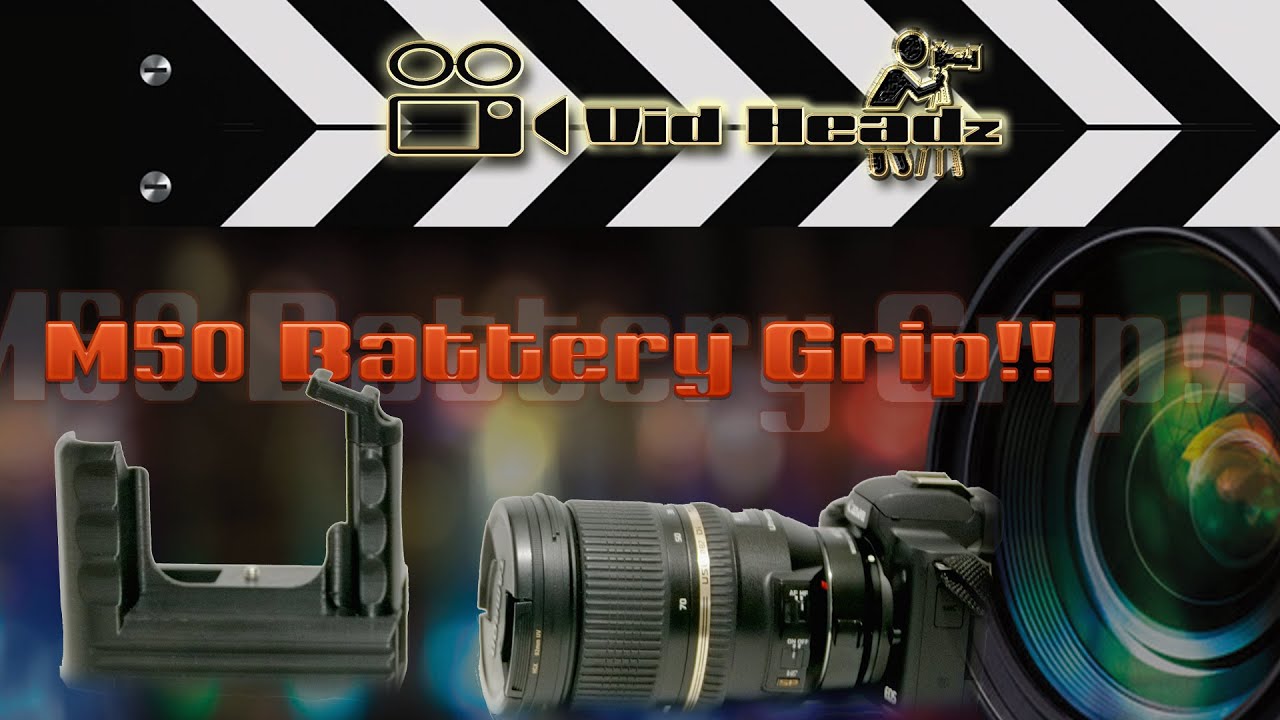 Canon M50 Battery Grip Alternative Longer Battery Life Solved YouTube